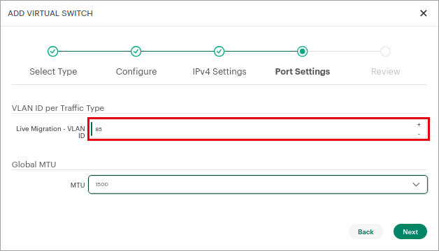 Port Settings