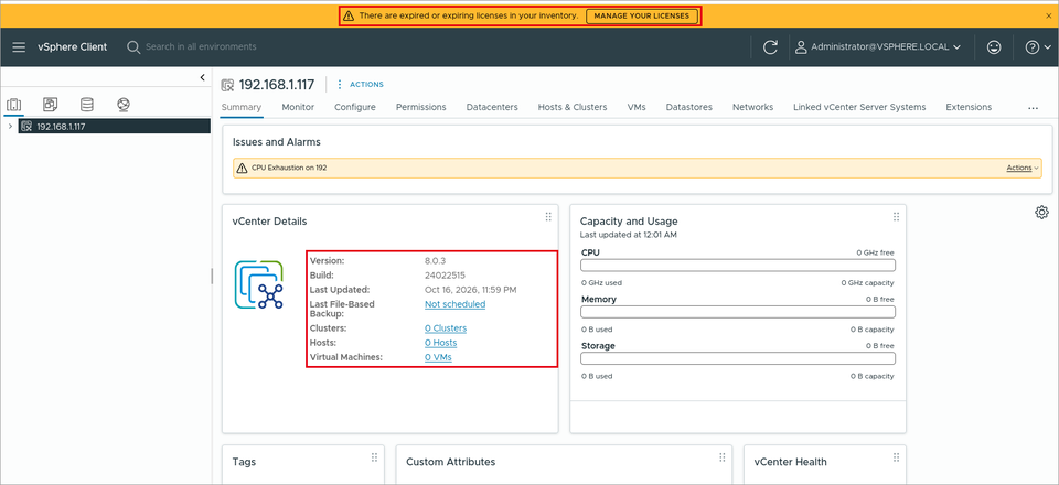 vSphere Client