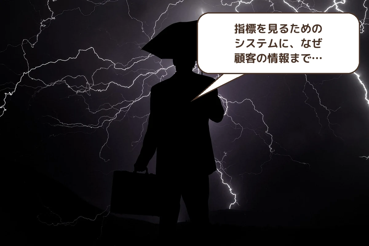 なぜ顧客の情報まで